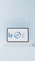 Client Success Dashboard Tablet Mockup